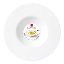 Prato Grangusto Bormioli Rocco 5x27x27cm Vidro Temperado Branco para Servir na Mesa Posta e Cozinha Prato Grangusto Bormioli Rocco 5x27x27cm Vidro Temperado Branco para Servir na Mesa Posta e Cozinha