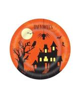 Prato Halloween 18cm com 8 Unidades - Ultrafest