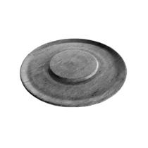 Prato Hambúrguer Burguer Porções Redondo Pedra Sabão 26cm Prato Hambúrguer Burguer Porções Redondo Pedra Sabão 26cm