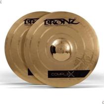 Prato Hi Hat Bronz Complex Hh 14 Polegadas Liga B20 Chimbal