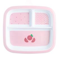 Prato Individual Com Divisória Pimpolho Prato Individual Com Divisória Pimpolho