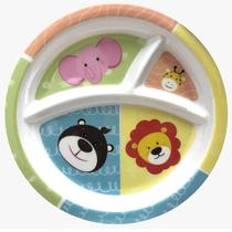 Prato Infantil Baby com Divisórias para Meninas Crianças