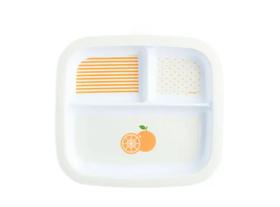 Prato infantil com divisória pimpolho +6 meses desenhos