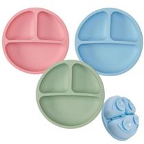 Prato Infantil com Divisórias BPA free Buba Prato Infantil com Divisórias BPA free Buba