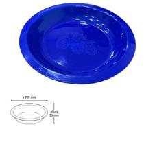 Prato Infantil De Plástico Com Desenho De Trator Cor ul