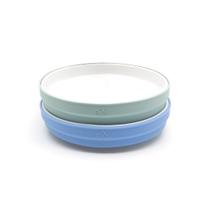 Prato Infantil de Porcelana Elk and Friends 20cm com Capa de Silicone