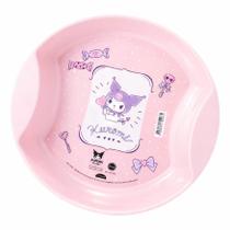 Prato Infantil Fundo Pratinho Decorado Bowl 450ml Hello Kitty Kuromi Papinha Refeição Lanche Bebê - Kuromi Prato Infantil Fundo Pratinho Decorado Bowl 450ml Hello Kitty Kuromi Papinha Refeição Lanche Bebê - Kuromi