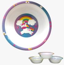 Prato Infantil Para Bebês Menina Tigela 15,5cm Papinha