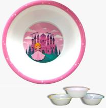 Prato Infantil Para Bebês Menina Tigela 15,5cm Papinha