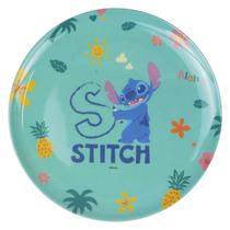 Prato infantil raso Stitch Disney 19,8x1 Prato infantil raso Stitch Disney 19,8x1