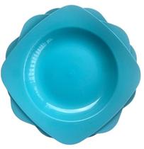 Prato jantar quadrado kit 25pçs varias cores raso fundo borda reforçada mesa servir porção refeição