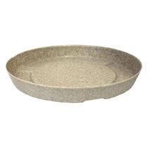 Prato Japi para Vasos Redondo Slim 28 Bege/Areia