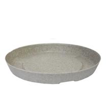 Prato Japi para Vasos Redondo Slim 36 Cinza/Cimento Queimado