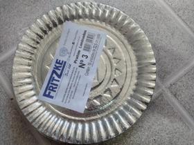 Prato laminado n3 10 unidades 22,5 cm cada, produto ecologico