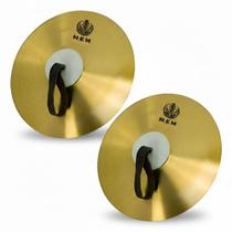 Prato Mem 20 Alloy Par Correia Fanfarra Orquestr