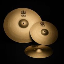 Prato Mem Kit 14 16 20 22 Martelado Para Bateria