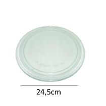Prato Microondas Universal Liso 24,5Cm