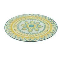 Prato Mix&Match em Porcelana Azul e Amarelo - L'Hermitage Prato Mix&Match em Porcelana Azul e Amarelo - L'Hermitage