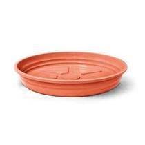 Prato Okla PC Terra Cota para Jardim - Circ 14cm x Alt 2,1cm