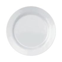Prato Opaline Menu Raso 24cm Vidro Branco Nadir Prato Opaline Menu Raso 24cm Vidro Branco Nadir