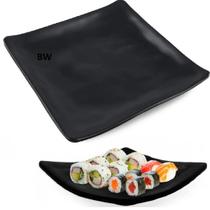 Prato Oriental Travessa em Melamina Restaurante Japones 15cm