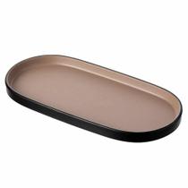 Prato oval 23,5 x 11cm - dual color nude