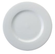 Prato P/sobremesa De Porcelana Clean 20, 5x1, 8cm Lyor Branco