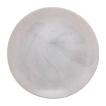 Prato P/ Sobremesa de Vidro Granit Mármore 19cm - Lyor