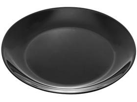 PRATO P/SOBREMESA DE VIDRO OPALINO DIWALI BLACK 19cm