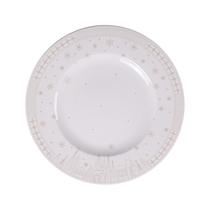 Prato Panetone Capodanno em Porcelana Decorada 28 cm Tramontina Prato Panetone Capodanno em Porcelana Decorada 28 cm Tramontina