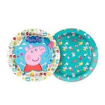 Prato Papel Peppa Pig Classica C/8 Regina Prato Papel Peppa Pig Classica C/8 Regina