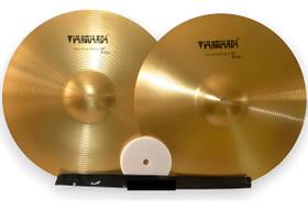 Prato Par Fanfarra Marching Band Alloy 14 Percussão Kit Dour