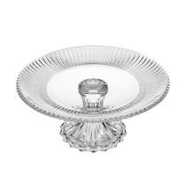 Prato Para Bolo 25 Cm De Cristal Com Pé Renaissance Lyor Prato Para Bolo 25 Cm De Cristal Com Pé Renaissance Lyor