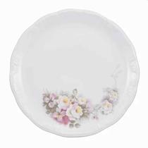 Prato para Bolo 27 cm Linha Pomerode Vitória Porcelana Schmidt