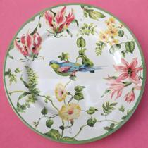 Prato Para Bolo Com Pe 21cm Ceramica Alleanza Boleira Mini Doceira