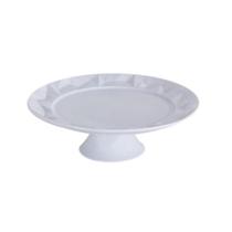 Prato para Bolo com Pé 27,5cm Edros - Germer - Germer Porcelanas