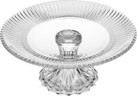 Prato para Bolo com Pé de Cristal Renaissance 25cm x 12cm - Lyor