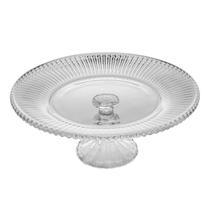 Prato para Bolo com pé de Cristal Renaissance 31,5 x 13 cm Prato para Bolo com pé de Cristal Renaissance 31,5 x 13 cm