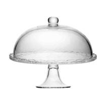 Prato para Bolo com Pé e Tampa New Butterfly Lyor Prato para Bolo com Pé e Tampa New Butterfly Lyor