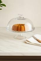 Prato para Bolo com Tampa de Vidro e Pé Decorativo Wolff Bird