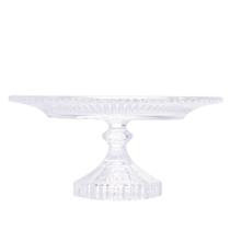 Prato para Bolo Lyor Renaissance de Cristal 18,5cm x 9,5cm Prato para Bolo Lyor Renaissance de Cristal 18,5cm x 9,5cm