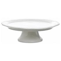 Prato Para Doces Com Pé Em New Bone China Branco 15 x 4,5Cm Lacet L'Hermitage Prato Para Doces Com Pé Em New Bone China Branco 15 x 4,5Cm Lacet L'Hermitage