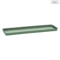 Prato para Floreira Anti-Dengue 11,5L Jardineira Vaso Plástico Retangular Diversas Cores