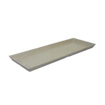 Prato para Jardim Retangular Slim 65 Cinza/Cimento Prato para Jardim Retangular Slim 65 Cinza/Cimento