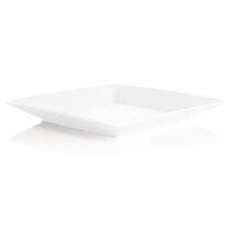 Prato para Lanche Quadrado OU 22,5x22,5 cm Branco