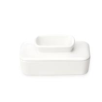 Prato para Manteiga Sweese - Porta Manteiga de Porcelana Branca