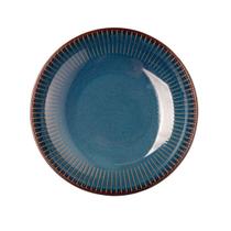 Prato para Massa de Cerâmica Linear Azul 23cm 220653 - Lyor