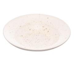 Prato para massa de ceramica mist branco matte 27cm