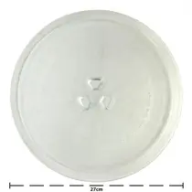 Prato Para Microondas 27CM Cce/Electrolux/Panasonic/Philco