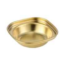 Prato Para Molho De Ouro Em Aço Inoxidável 304, Utensílios De Jantar Estilo Coreano, Utensílios